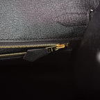 Hermes Birkin Sellier 30 Black Epsom