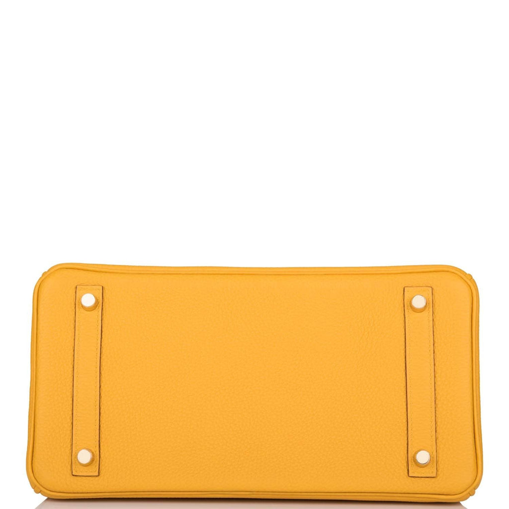 Hermes Birkin 30 Jaune Ambre Togo