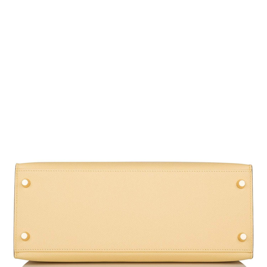 Hermes Kelly 28 Sellier Jaune Poussin, product detail view 6