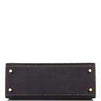 Hermes Kelly 25 Bi-Color Black Craie