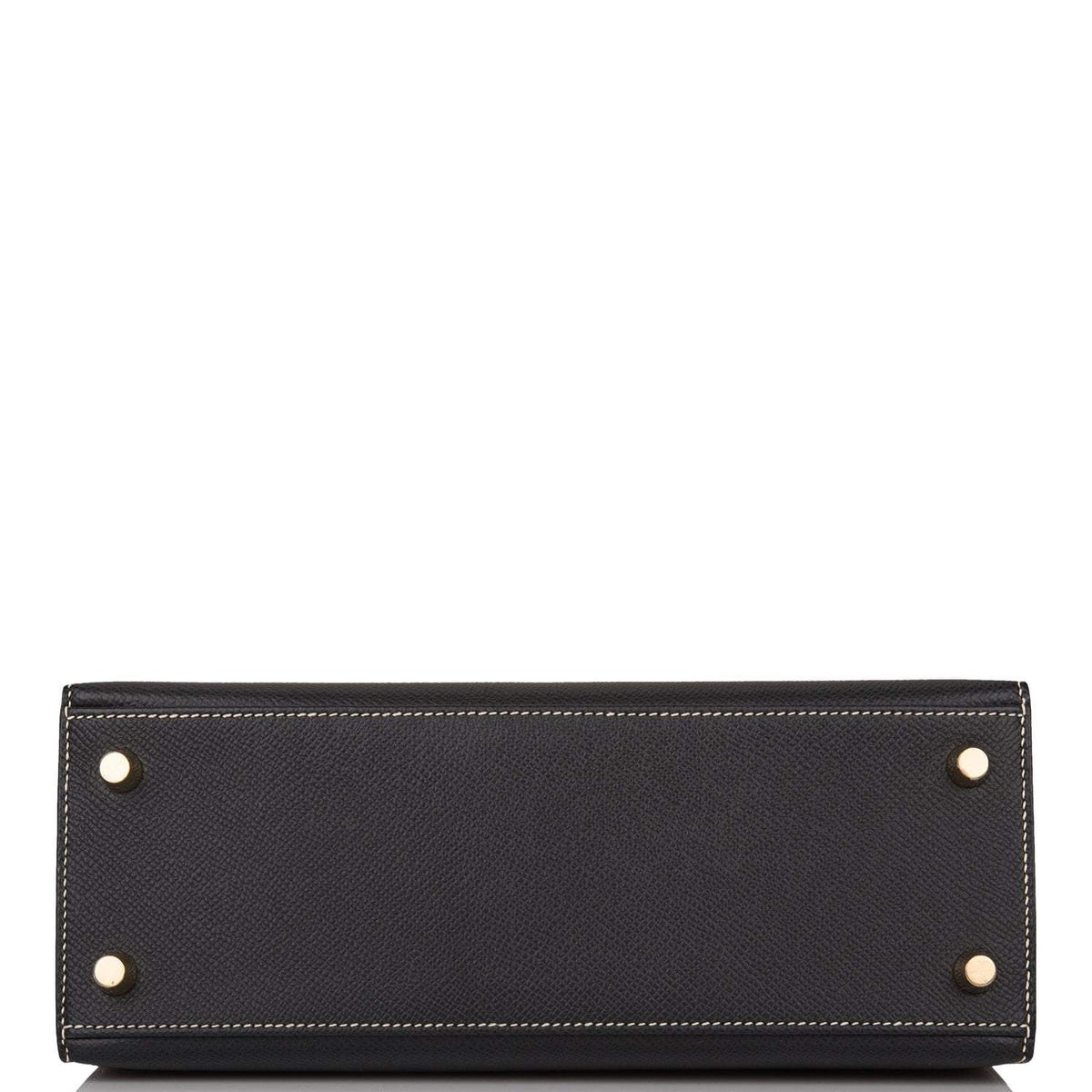 Hermes Kelly 25 Bi-Color Black Craie