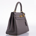 Hermes Kelly 28 Retourne Etain Togo, side view