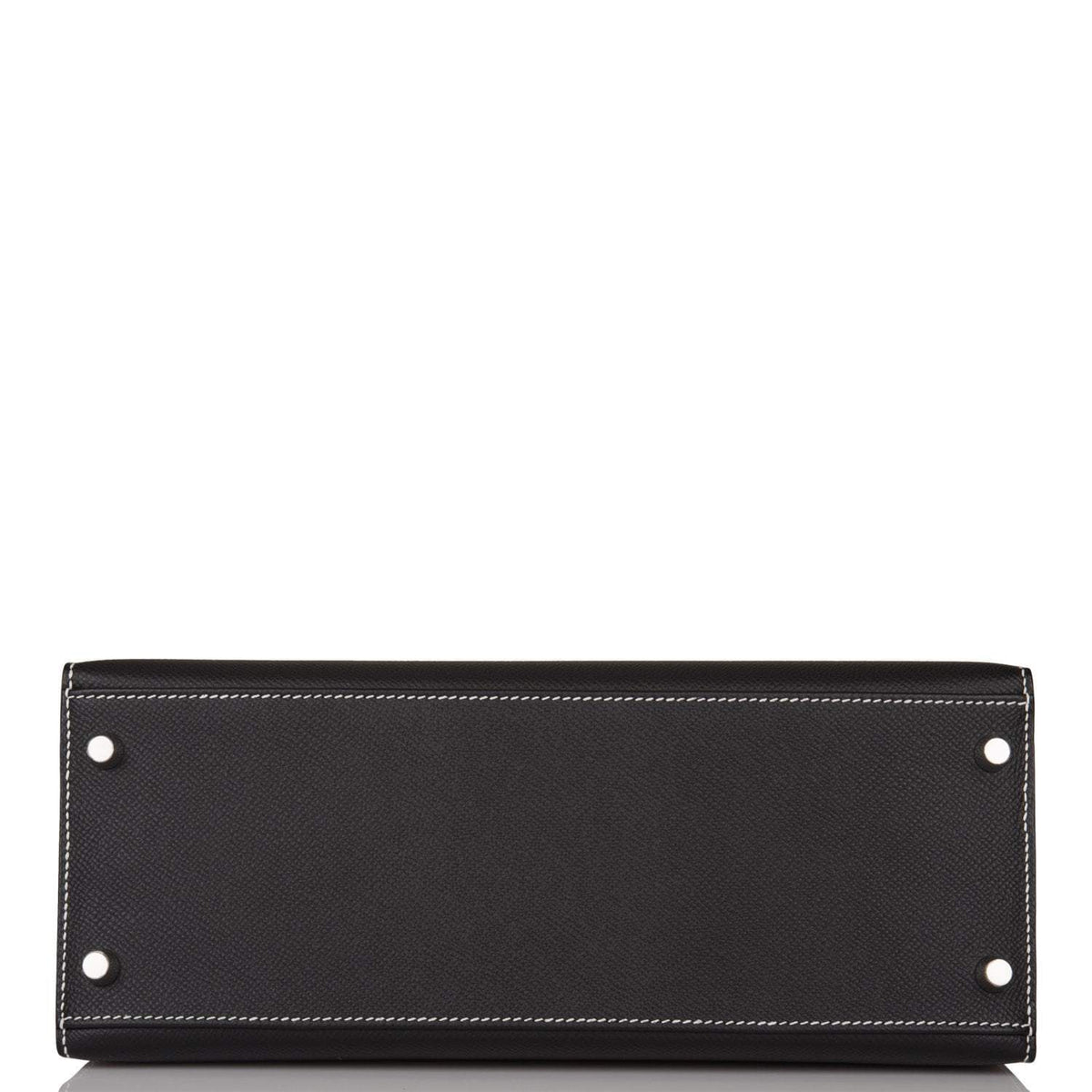 Hermes Kelly 28 Bi-Color Black Craie