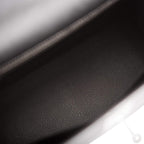 Hermes Kelly 28 Bi-Color Black Craie