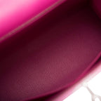 Hermes Kelly 28 Bi-Color Rose Pourpre Rose Jaipur, product detail view 8