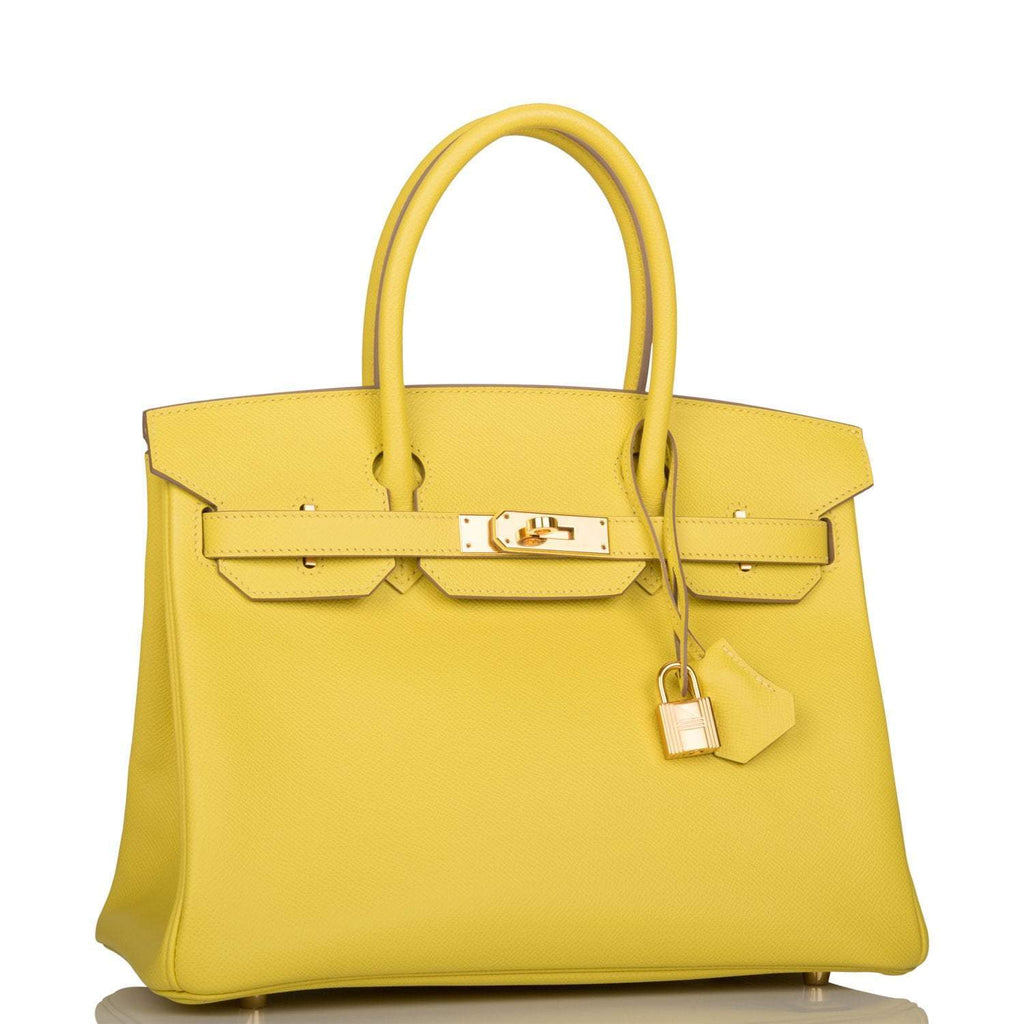 Hermes Lime Epsom Birkin 30cm