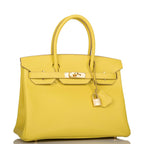 Hermes Lime Epsom Birkin 30cm
