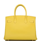 Hermes Lime Epsom Birkin 30cm