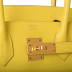 Hermes Lime Epsom Birkin 30cm