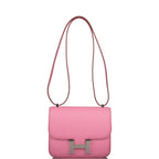 Hermes Mini Constance 18 Bubblegum Epsom