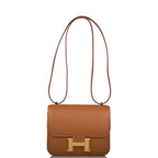 Hermes Mini Constance 18 Gold Epsom