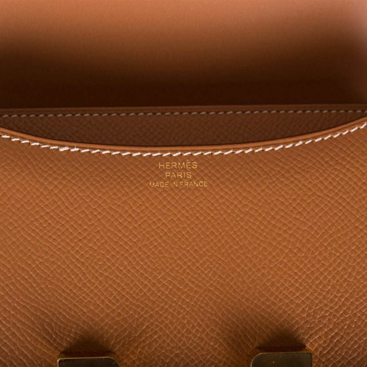 Hermes Mini Constance 18 Gold Epsom