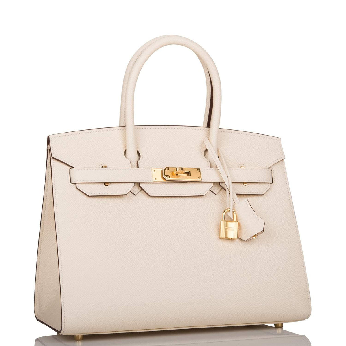 Hermes Nata Epsom Sellier Birkin 30cm - hardware detail