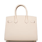 Hermes Nata Epsom Sellier Birkin 30cm - hardware detail