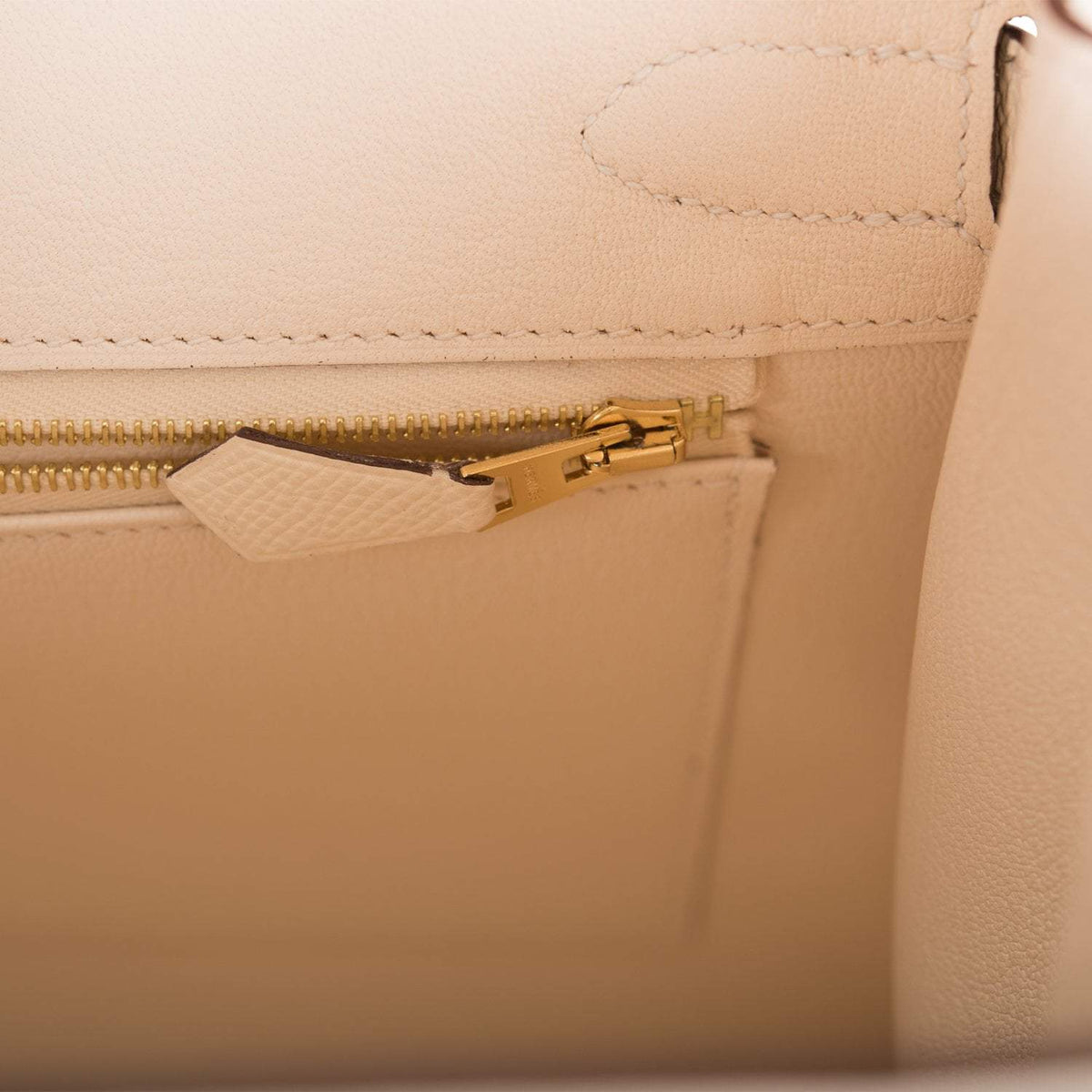 Hermes Nata Epsom Sellier Birkin 30cm - hardware detail