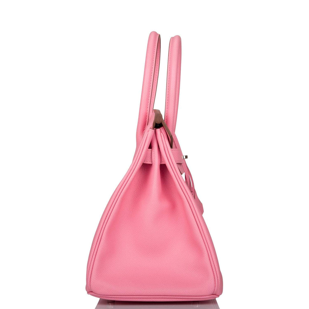 Hermes Rose Confetti Epsom Birkin 30cm