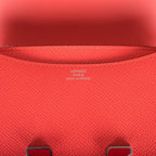 Hermes Mini Constance 18 Rose Texas Epsom