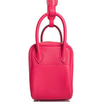 Hermes Mini Lindy Rose Extreme Clemence

