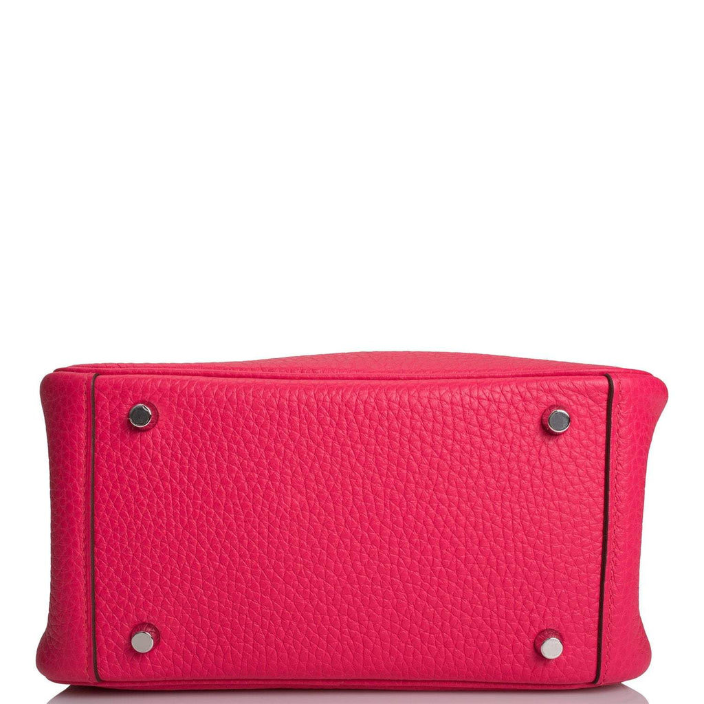 Hermes Mini Lindy Rose Extreme Clemence

