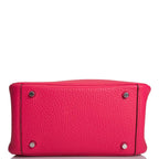 Hermes Mini Lindy Rose Extreme Clemence

