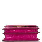 Hermes Constance 24 Rose Scheherazade Alligator