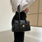 Bags End Vintage Work Vegan Leather Shoulder Bag