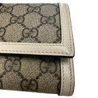 Gucci GG Supreme Jackie 1961 Chain Wallet – Beige