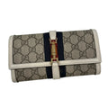 Gucci GG Supreme Jackie 1961 Chain Wallet – Beige