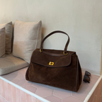 Bags End Ciara Vegan Suede Shoulder Bag