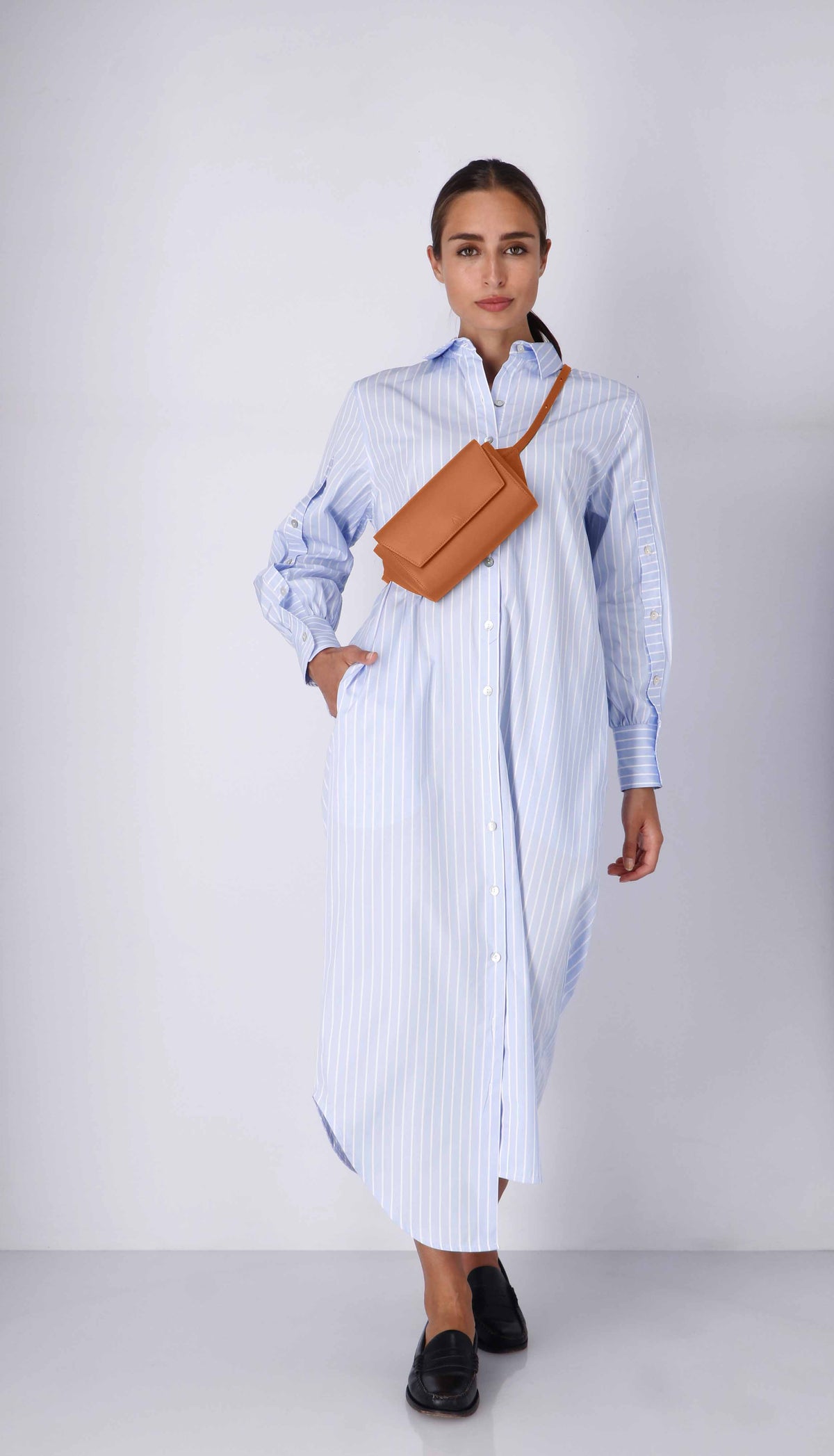 Hands-Free Belt Bag - Bordeaux