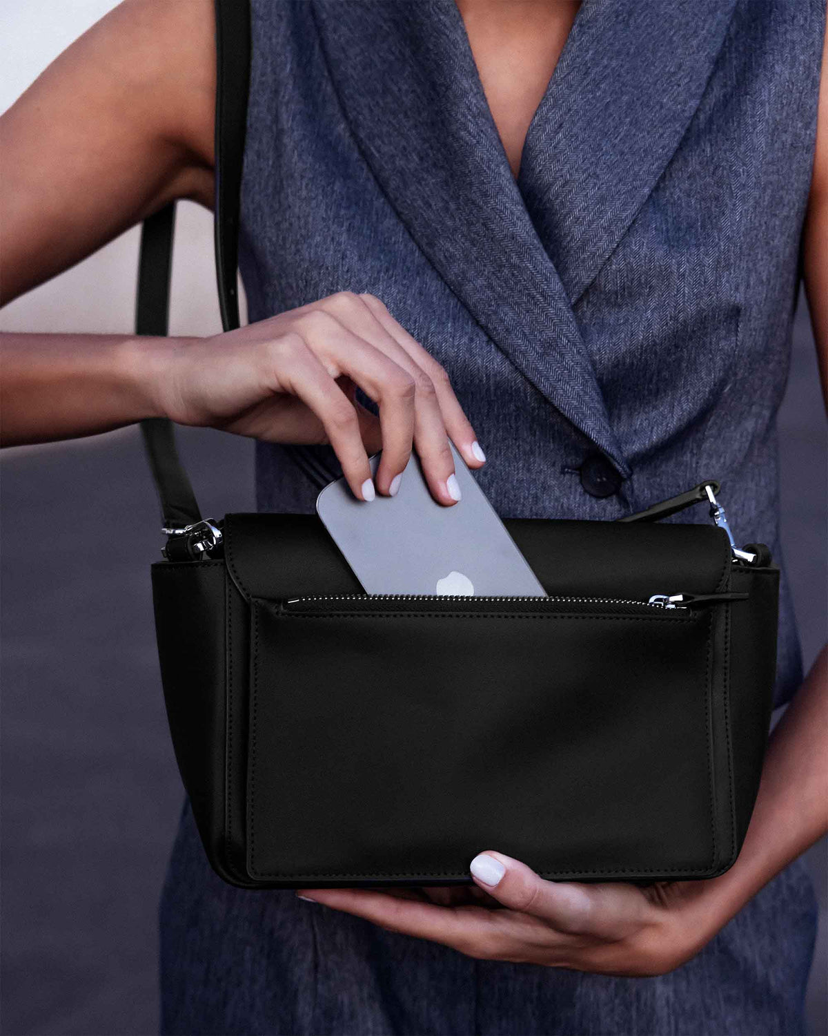 Shoulder Bag - Black