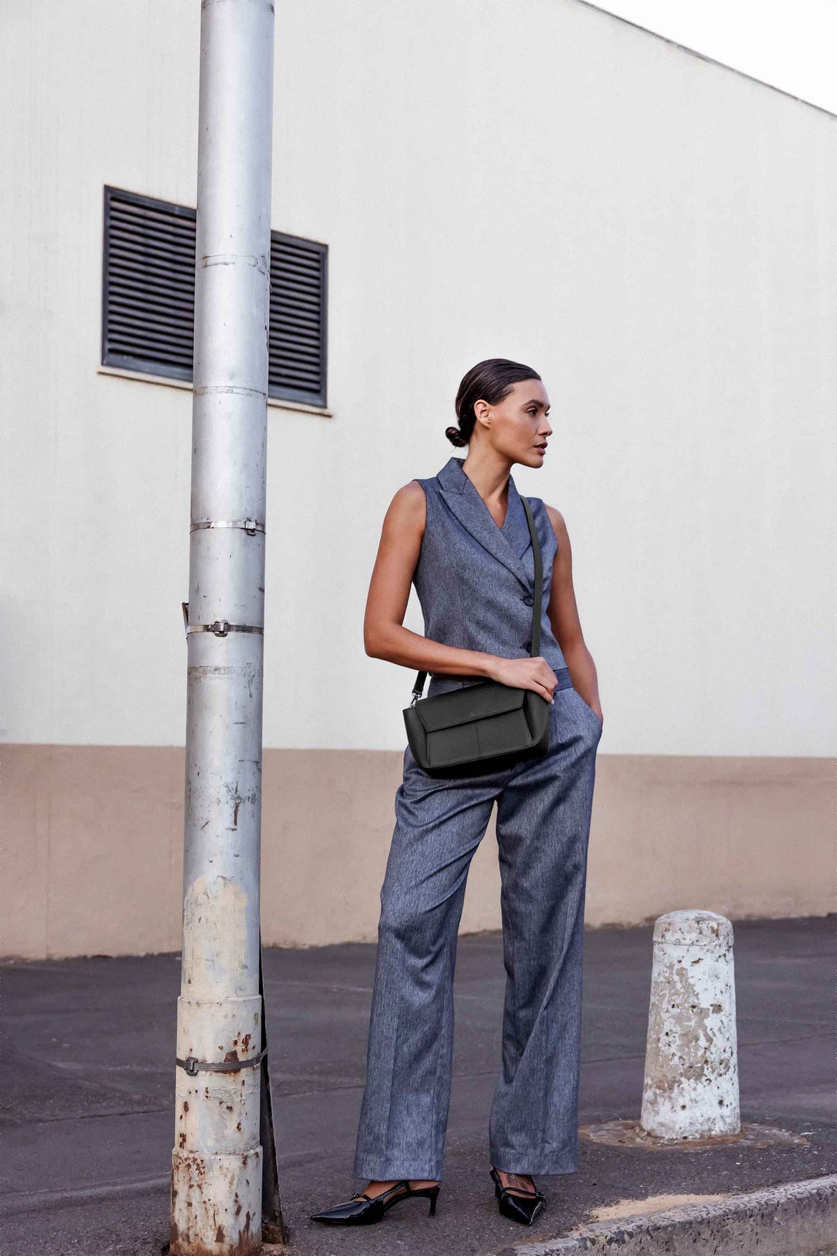 Shoulder Bag - Black