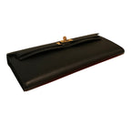 Hermès Kelly Cut Bag Noir Swift GHW