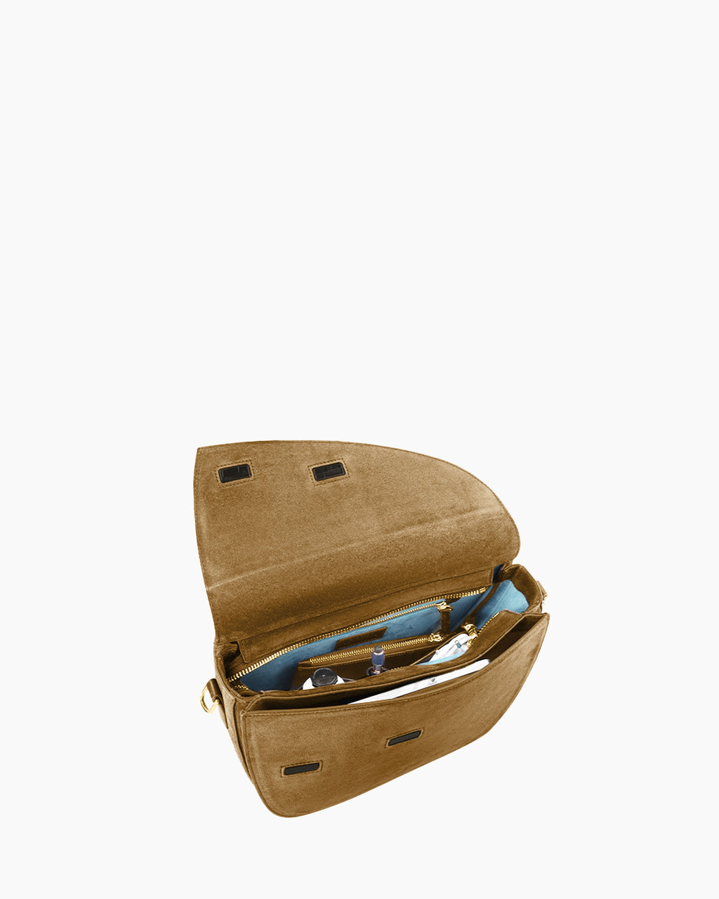 Rebel Saddle Bag - Suede Sand