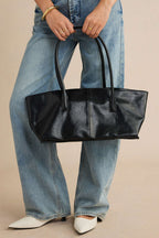 Bags End Faux Leather Tote Bag