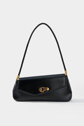 Bags End Faux Leather Asymmetrical Shoulder Bag