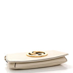 Gucci Blondie Mini Shoulder Bag - White in Mystic White - rear view showing the bag's shape, finish and visible design details.