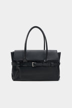 Bags End Faux Leather Tote Bag