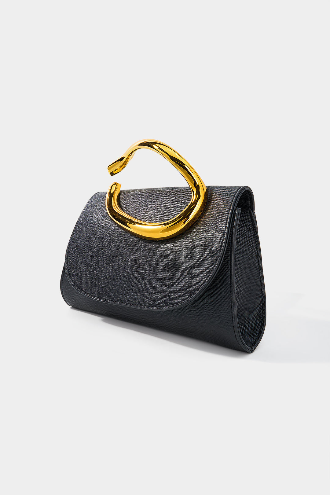 Bags End Metal Clutch Bag