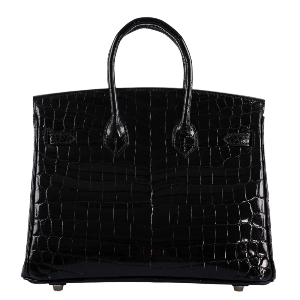 Accessories included with Birkin 25 crocodile handbag