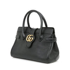 Gucci Small Top Handle with Double G Bag – Black