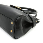 Gucci Small Top Handle with Double G Bag – Black