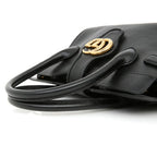 Gucci Small Top Handle with Double G Bag – Black