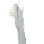 Gucci Blondie Mini Shoulder Bag - White in Mystic White - detail view 8 showing the bag's shape, finish and visible design details.