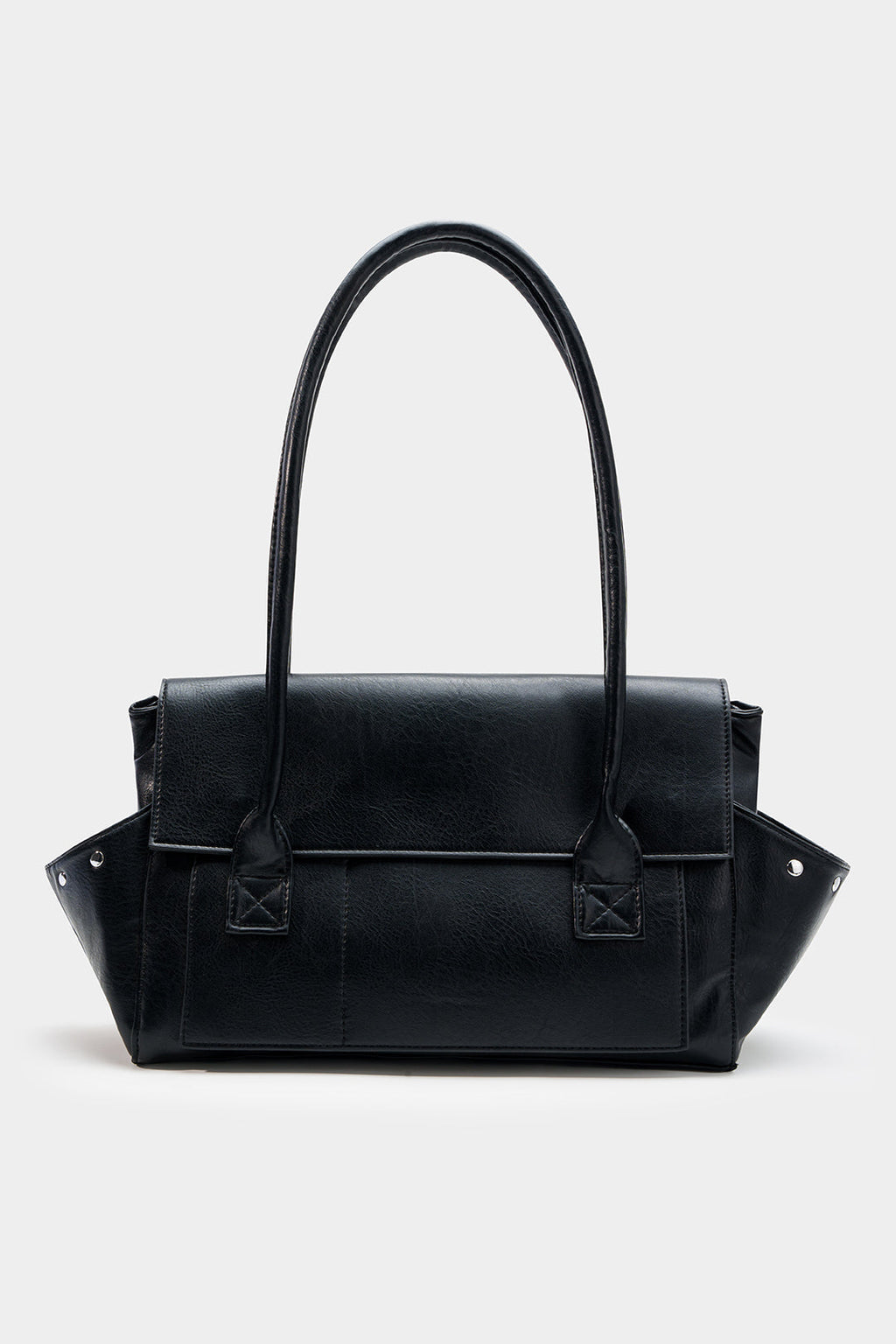 Bags End Faux Leather Shoulder Bag