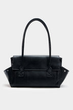 Bags End Faux Leather Shoulder Bag