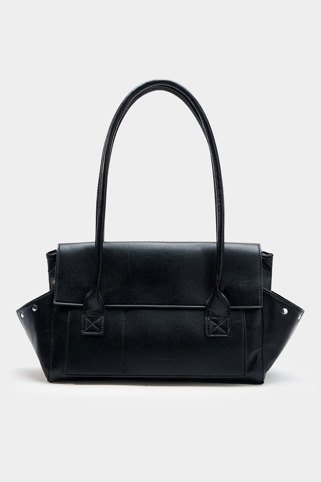Bags End Faux Leather Shoulder Bag