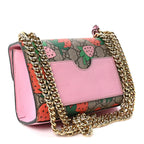 Gucci Padlock Strawberry Small Shoulder Bag – Beige