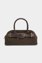 Bags End Faux Leather Patchwork Tote Bag
