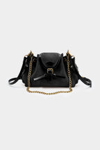 Bags End Suede Patchwork Leather Cross-Body Bag